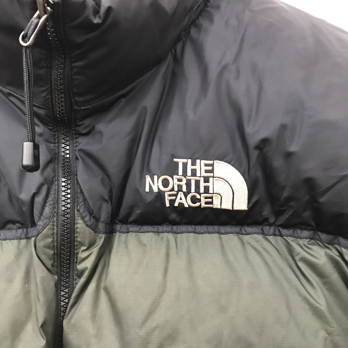 美品　ノースフェイス　ヌプシセンターロゴ　90Ｓ THE NORTH FACE (ザ ノースフェイス) 90s センターロゴ ヌプシ ダウン