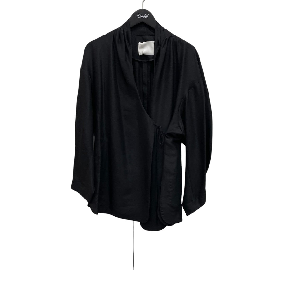 mame kurogouchi 24SSSilk Habutae Double Breasted JacketMM24SS-JK033 古着・中古-1枚目のアイテム画像