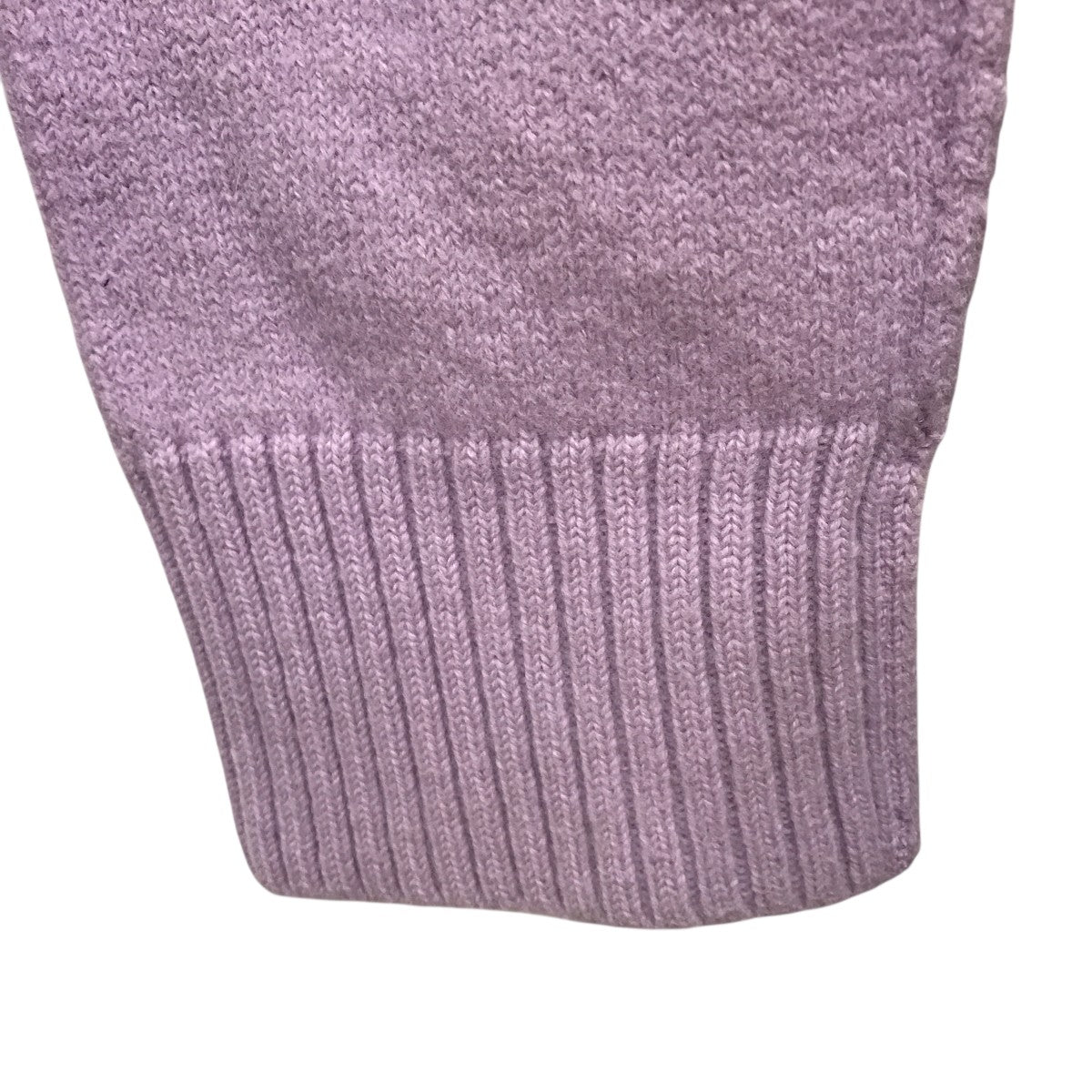 未使用品　アミ ami メリノウールフェルト　カーディガン パープルM AMI Alexandre Mattiussi(アミアレクサンドルマテュッシ) メリノ