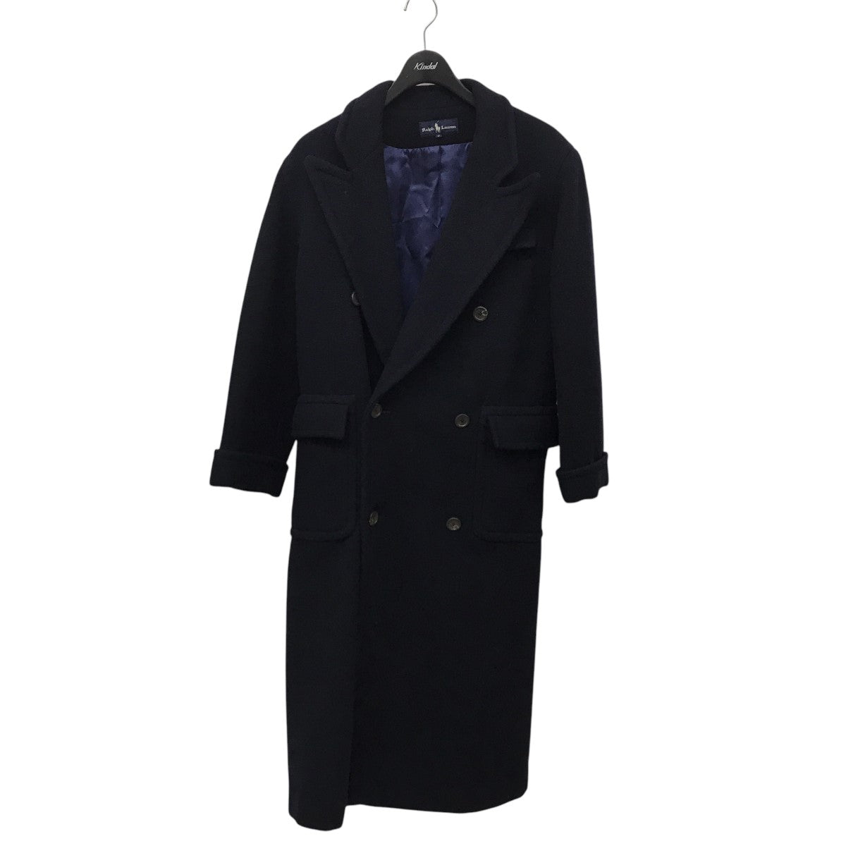 古着ウールロングコートC-TK-6427