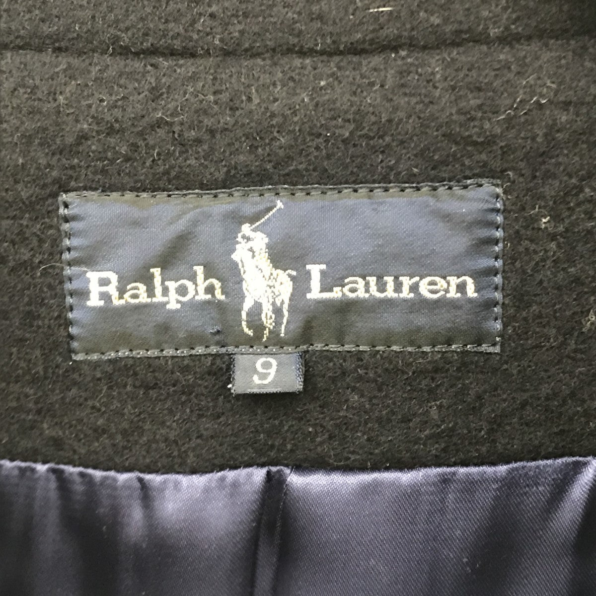 古着ウールロングコートC-TK-6427