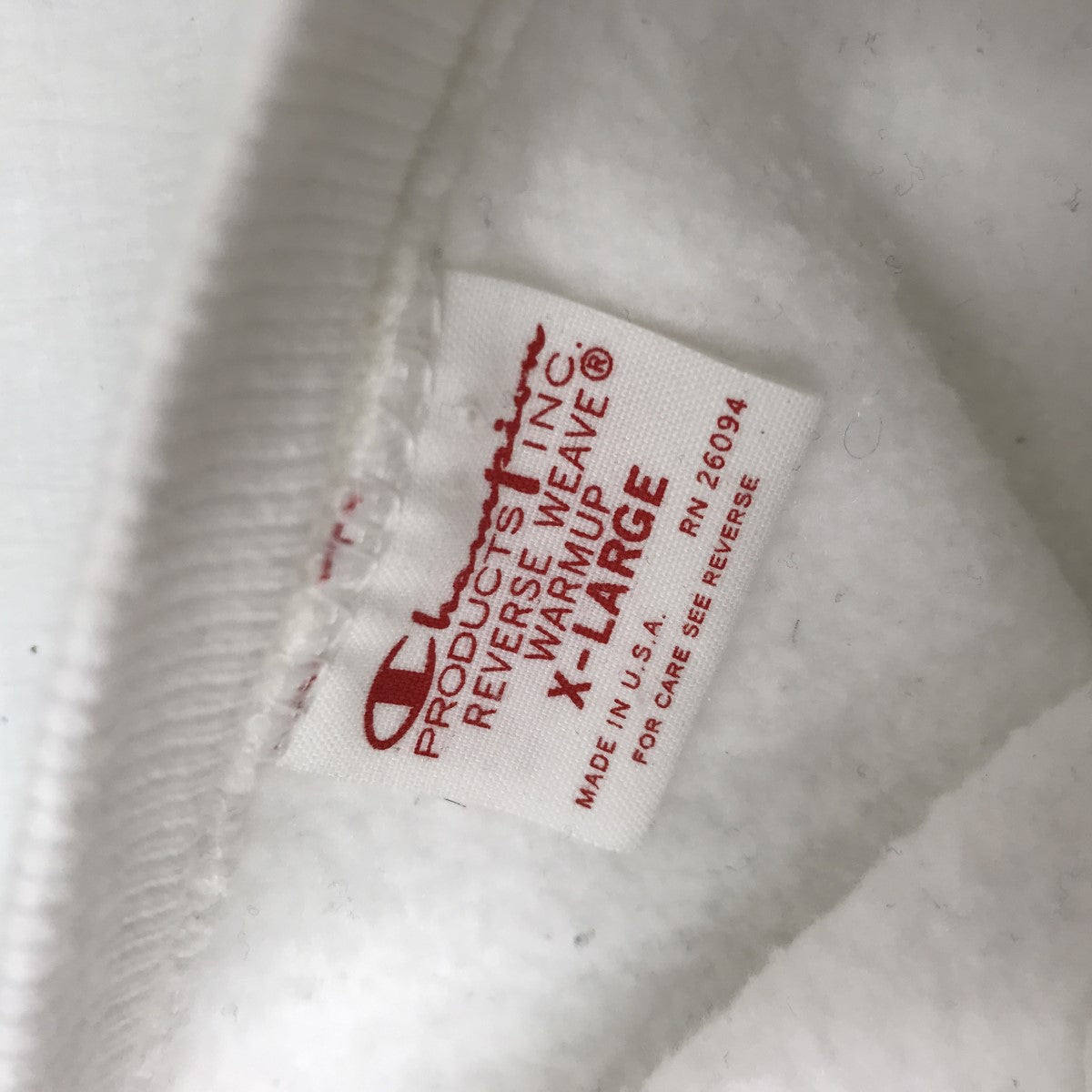 Champion USA製 単色タグ復刻リバースウィーブスウェット 古着・中古-3枚目のアイテム画像