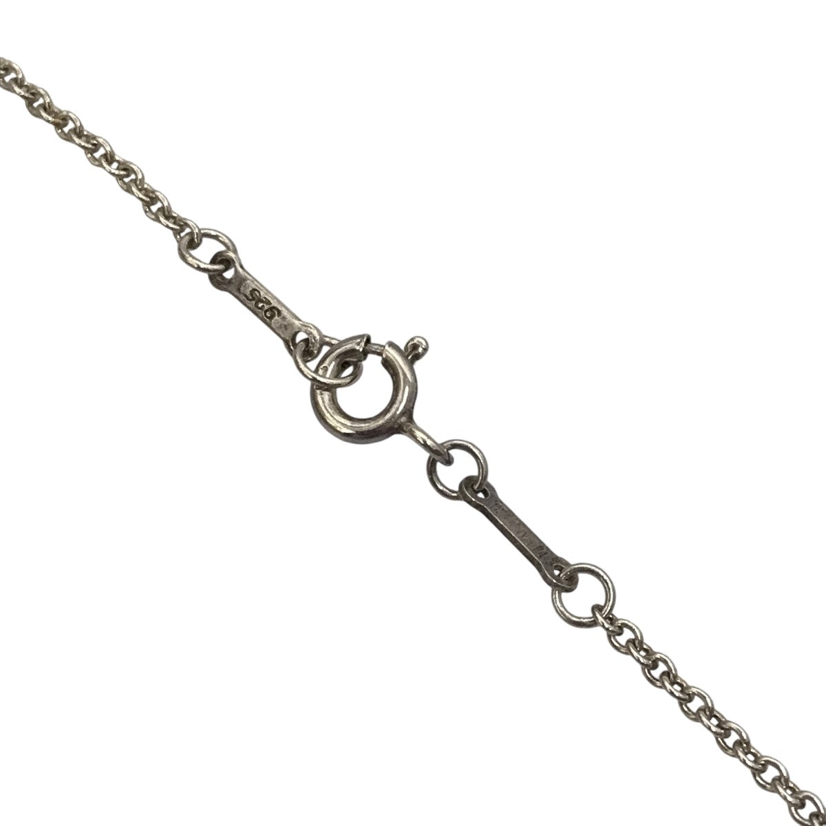 Tiffany ＆ Co． オープンハート 3P トリプルネックレス シルバー