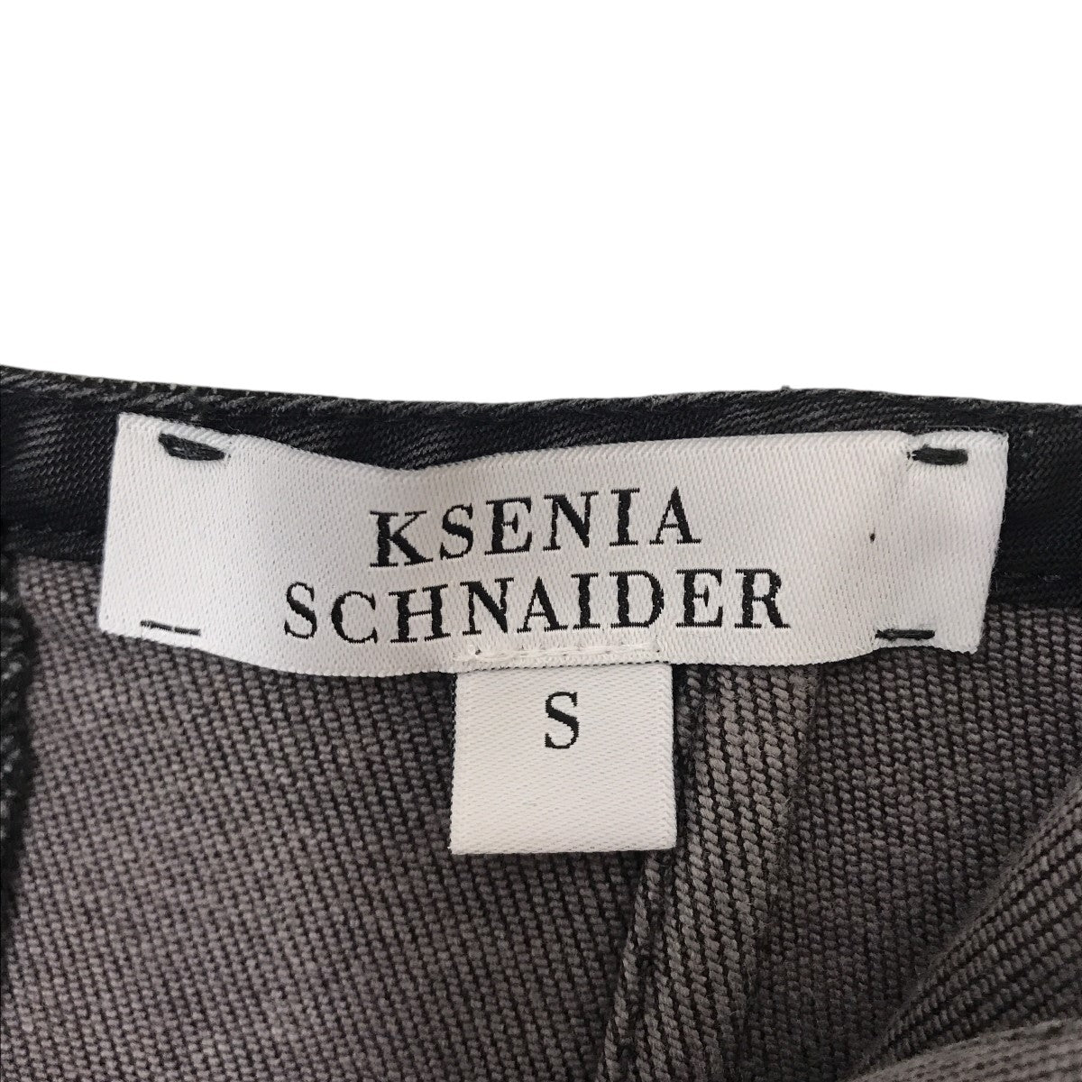 KSENIA SCHNAIDER デニムコルセットワンピースKS-FW18-940 古着・中古-3枚目のアイテム画像