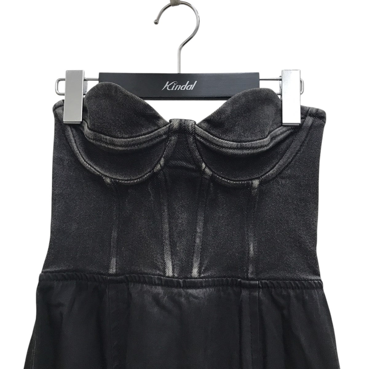 KSENIA SCHNAIDER デニムコルセットワンピースKS-FW18-940 古着・中古-6枚目のアイテム画像