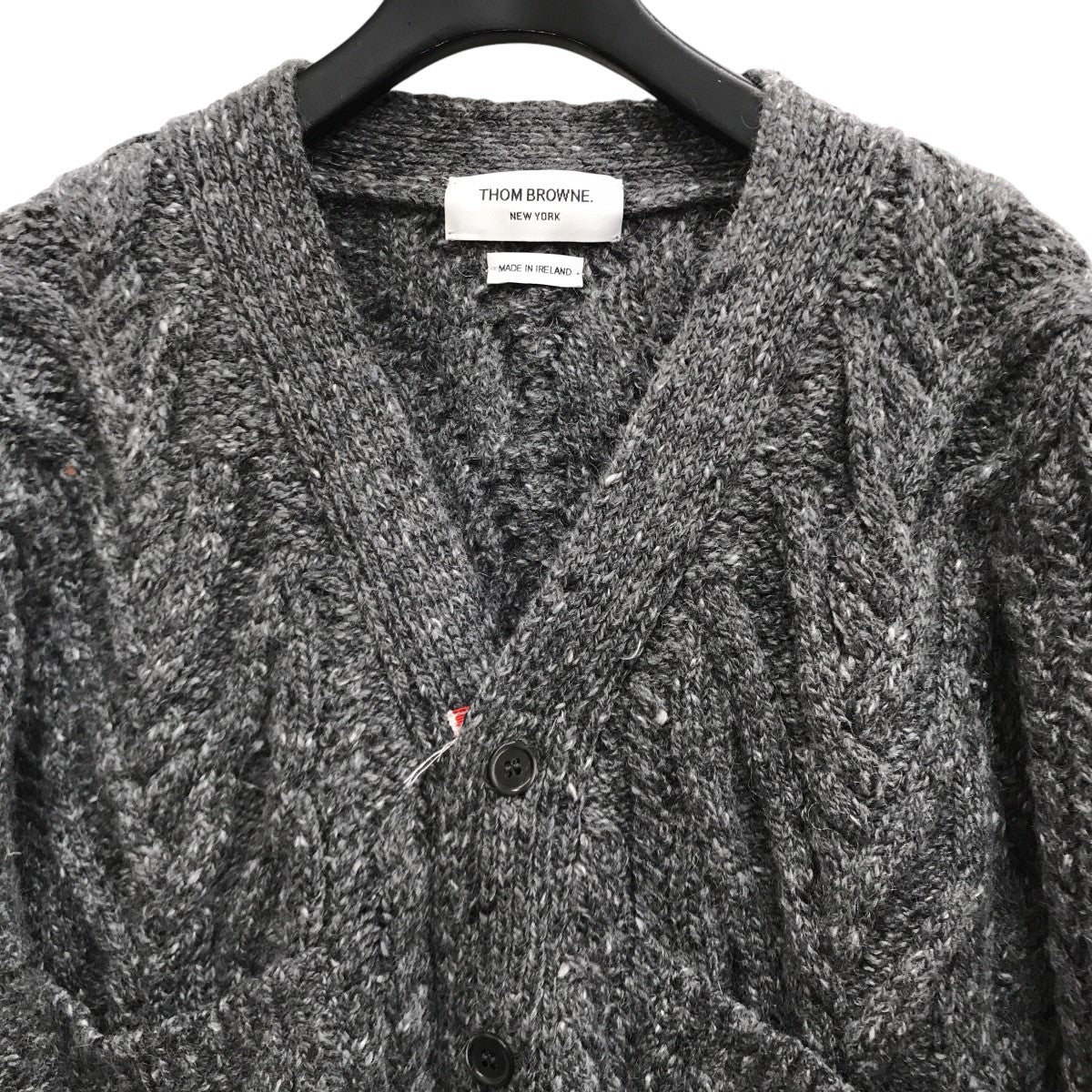Thom Browne(トム・ブラウン) ケーブルニットカーディガン