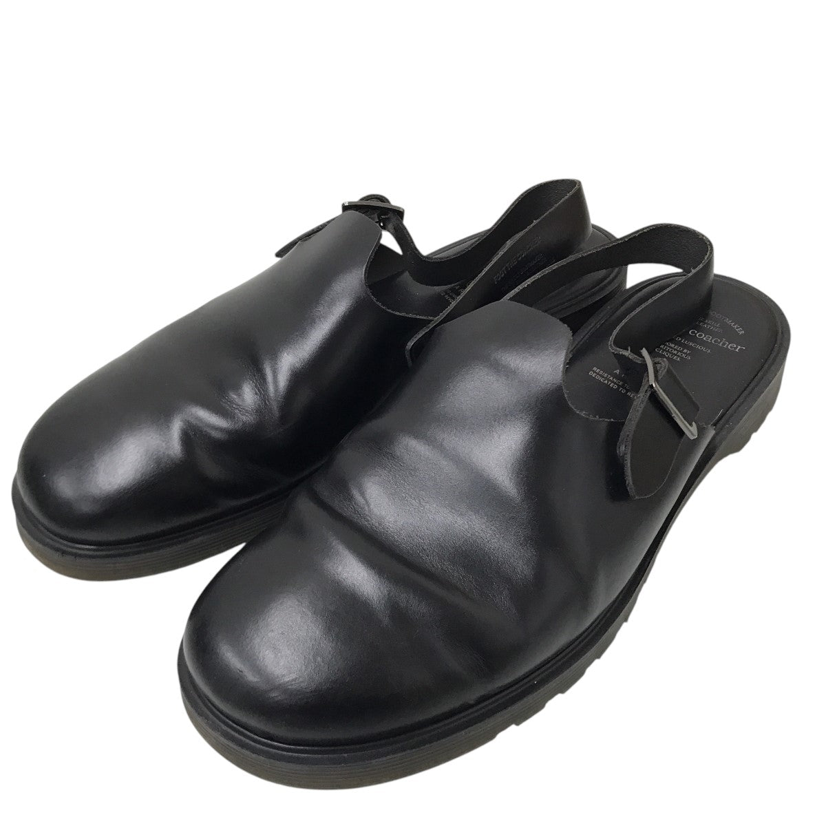 foot the coacher レザーミュールサンダル171204 古着・中古-1枚目のアイテム画像