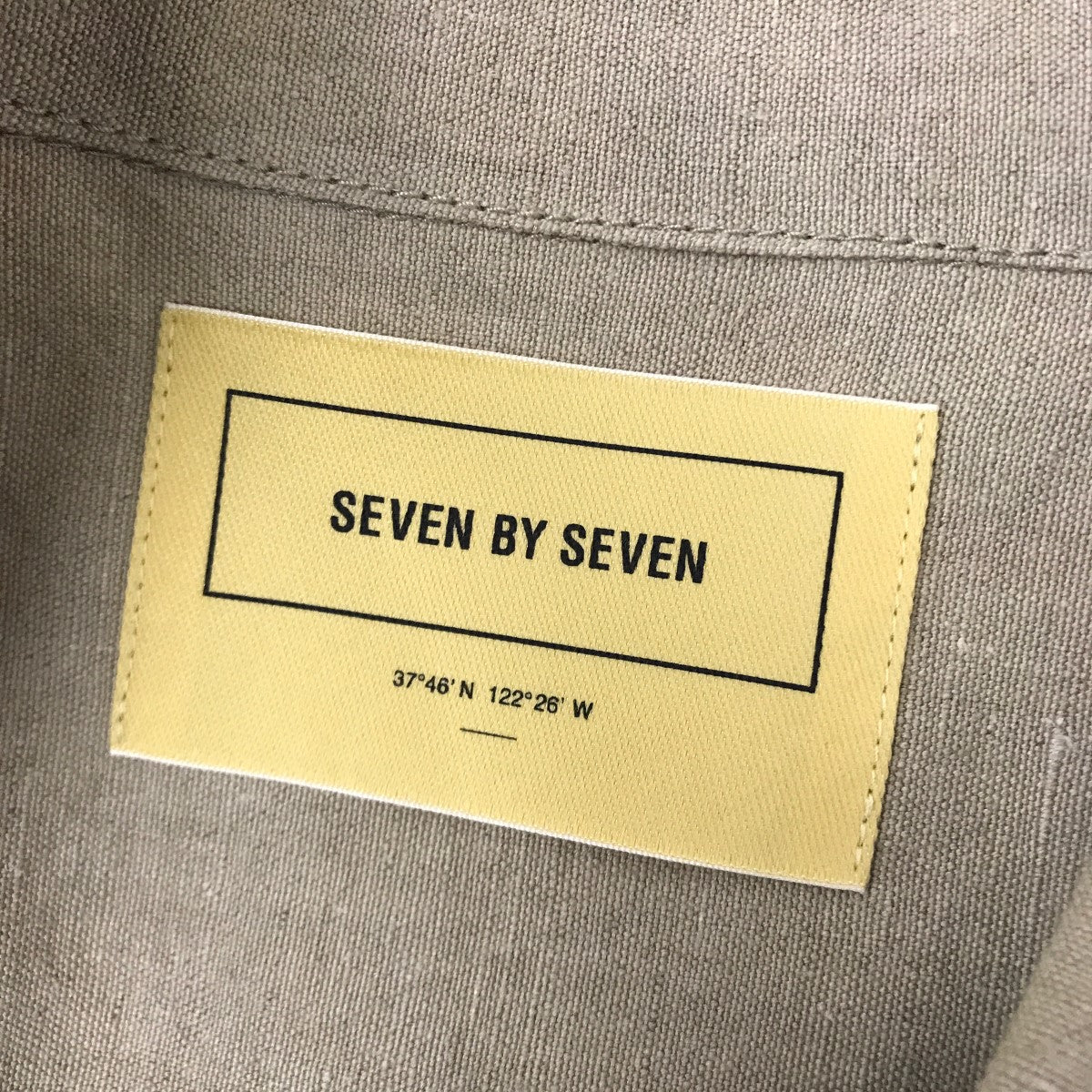 SEVEN BY SEVEN(セブンバイセブン) 1stタイプリネンジャケット SEVEN BY SEVEN(セブンバイセブン) 1stタイプリネンジャケット