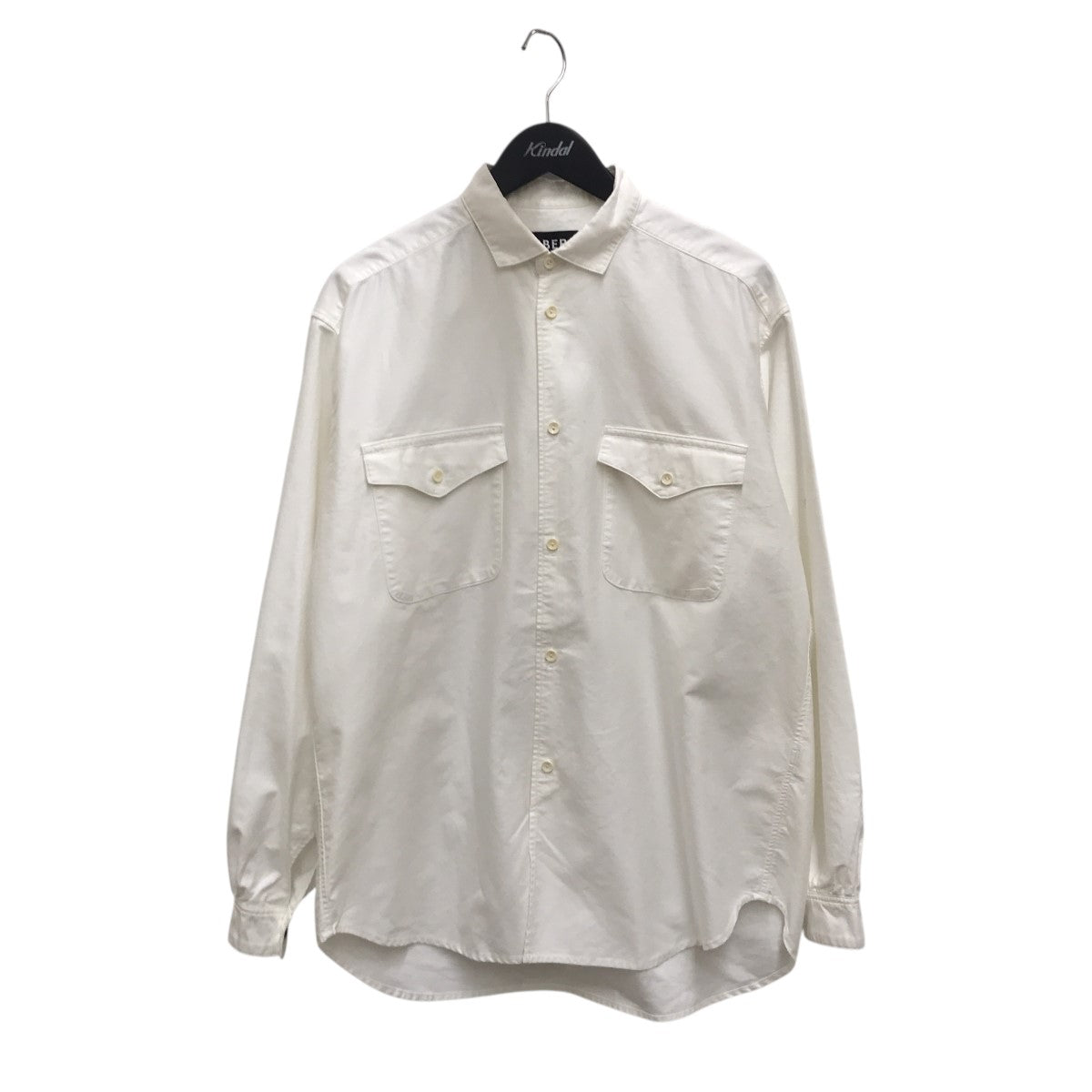 AUBERGE(オーベルジュ) CEZANNE MOLE SHIRTSシャツ ホワイト
