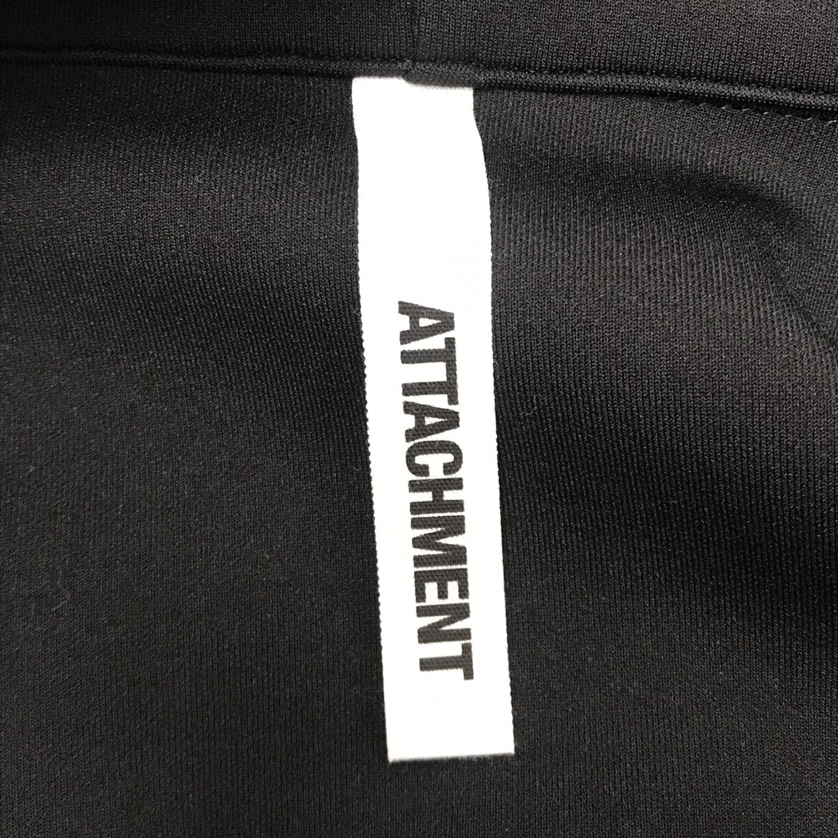 ATTACHMENT(アタッチメント) PE STRETCH SMOOTH ZIP UP HOODIE
