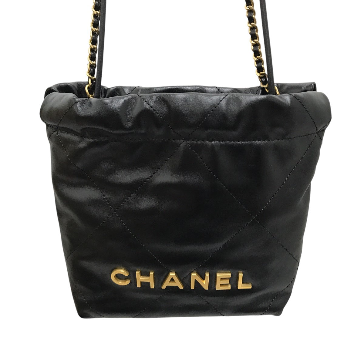 CHANEL CHANEL 22 ラムスキンチェーンショルダーバッグAS3260 古着・中古-3枚目のアイテム画像