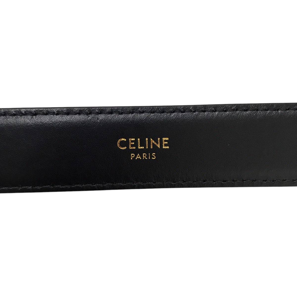 CELINE(セリーヌ) クロコダイル型押しレザーベルトBC-01 18MM BC