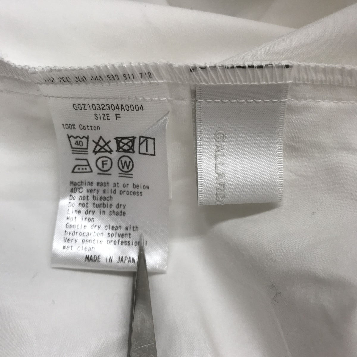 GALLARDA GALANTE バンドカラーシャツGGZ1032304A0004 古着・中古-3枚目のアイテム画像