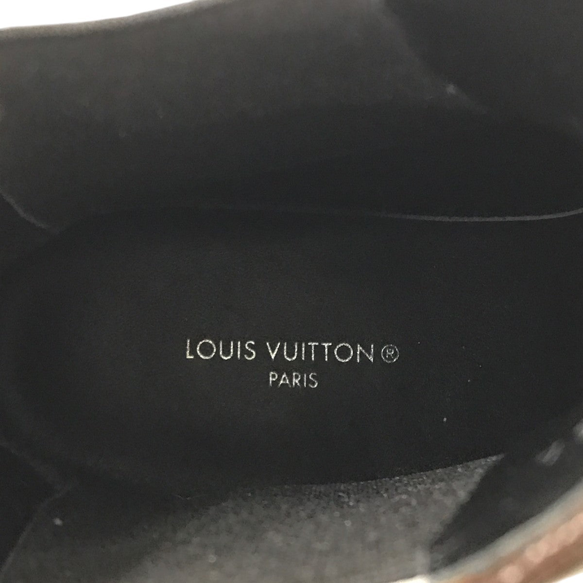LOUIS VUITTON LV ボブール ライン アンクルサイドゴアブーツ1A894B 古着・中古-4枚目のアイテム画像