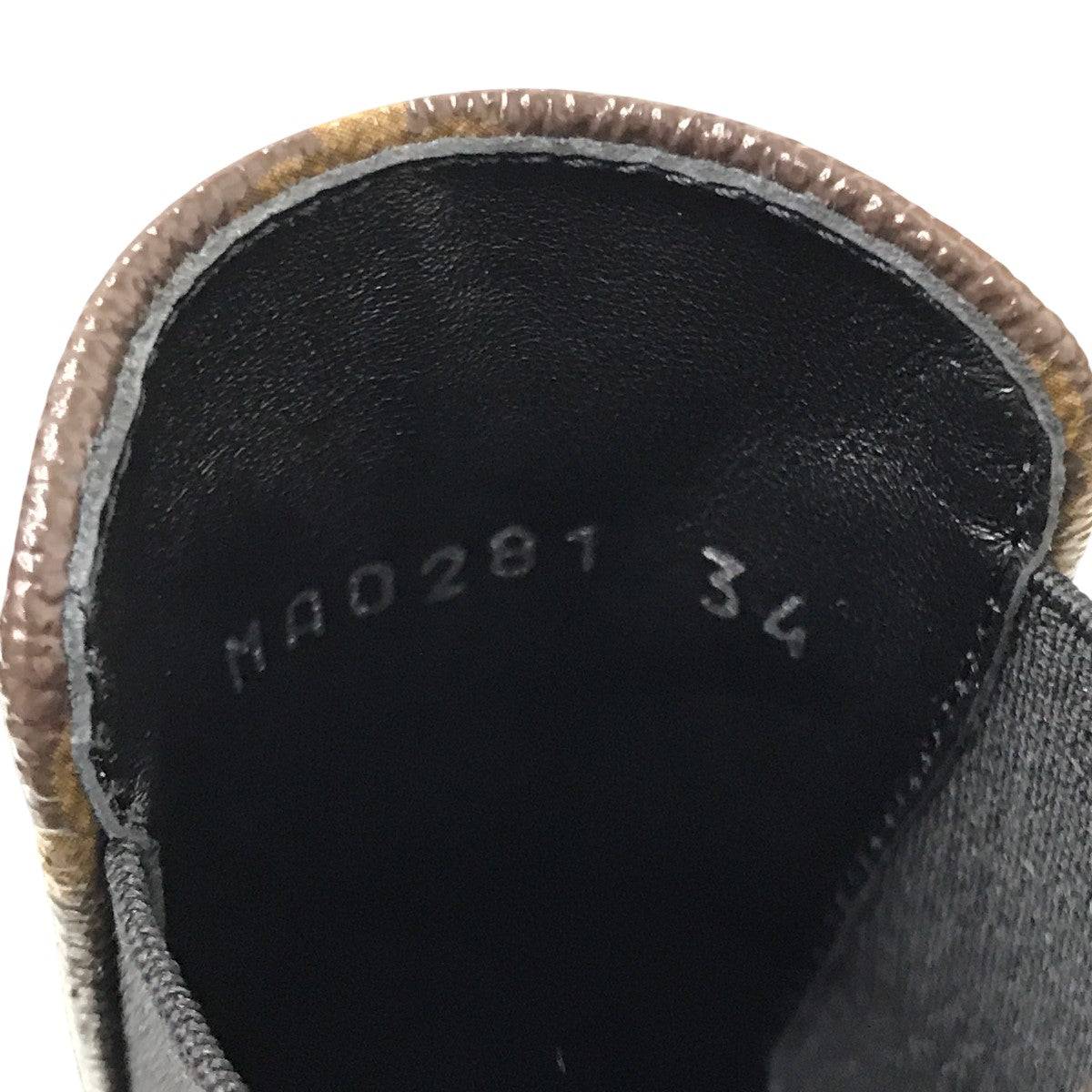 LOUIS VUITTON LV ボブール ライン アンクルサイドゴアブーツ1A894B 古着・中古-5枚目のアイテム画像