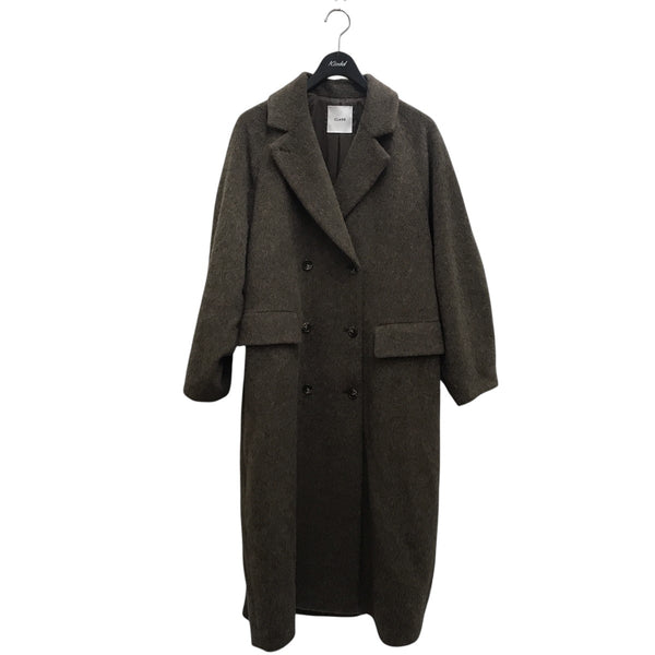 【毎日100円引】DOUBLE BREASTED MID コート CLANE(クラネ) DOUBLE WOOL LONG COATダブルコート15101-0072 15101