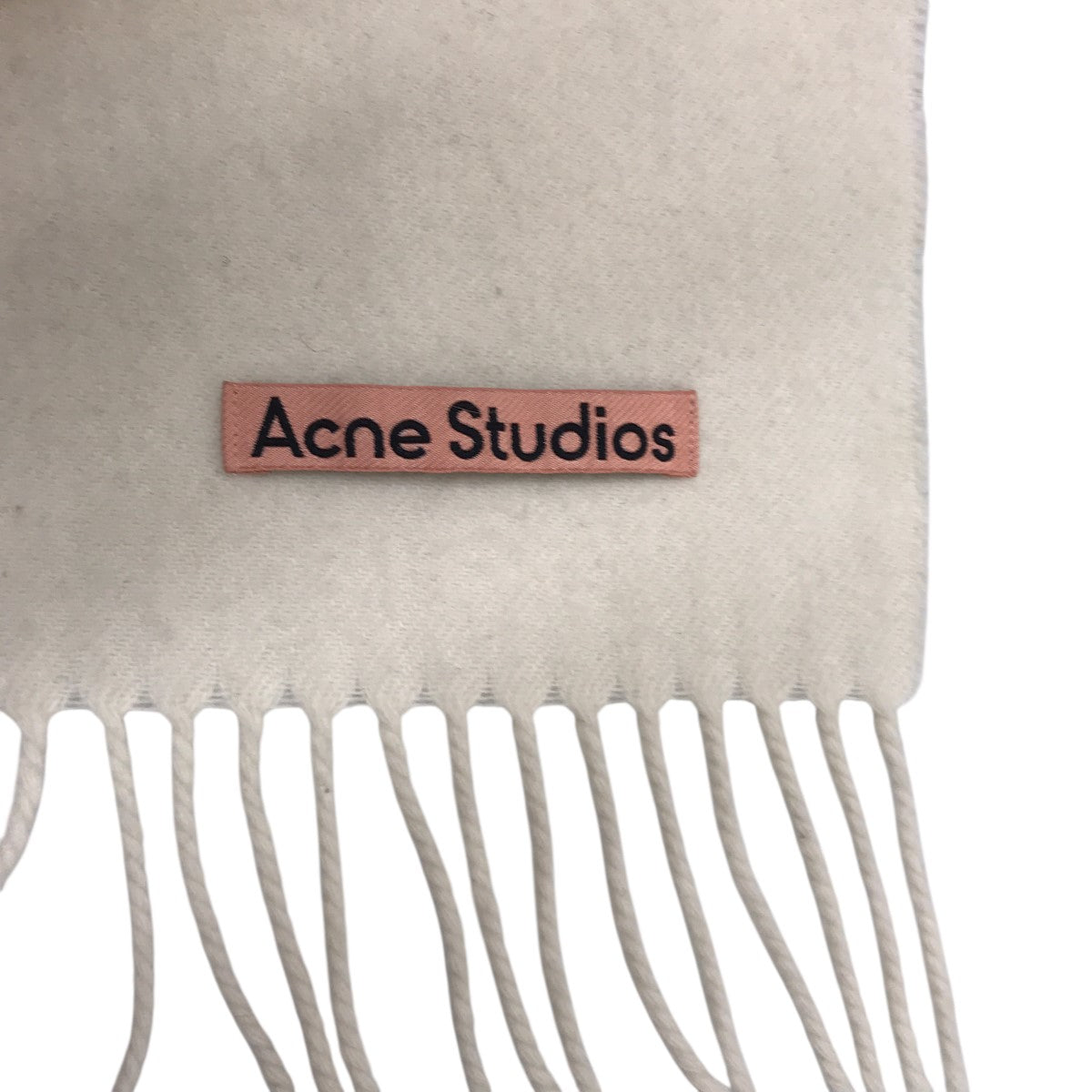 ACNE STUDIOS(アクネストゥディオズ) ウールフリンジマフラー大判
