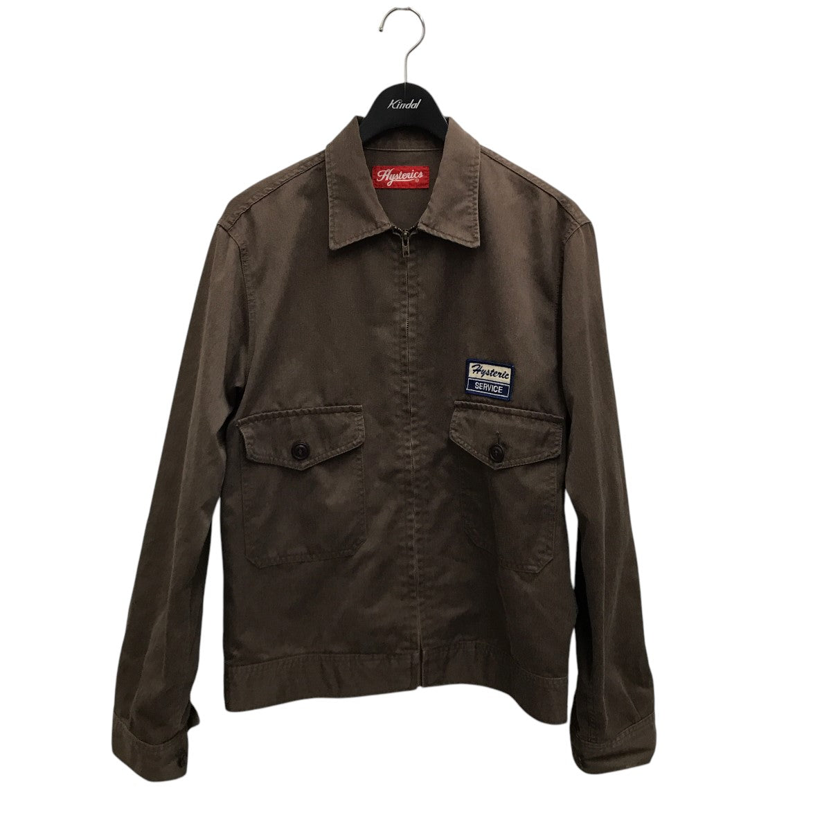 【良好品】 Hysteric Glamour(ヒステリックグラマー) ジャケット ブラウン ジャケット・アウター