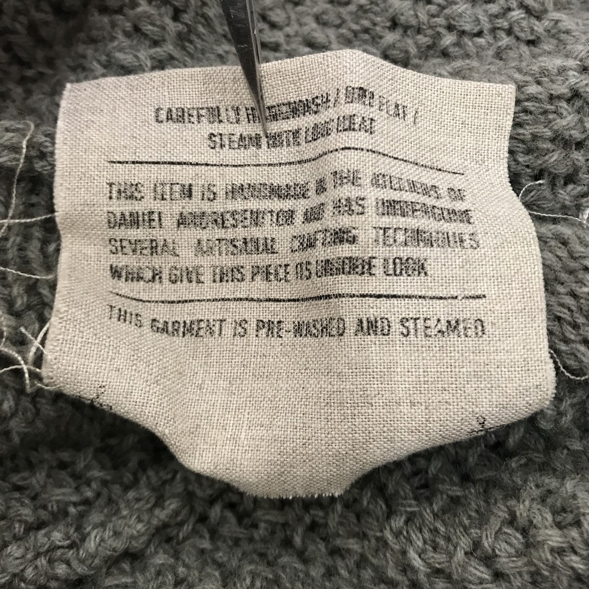 DANIEL ANDRESEN(ダニエル・アンドレセン) ニット カーキ サイズ S