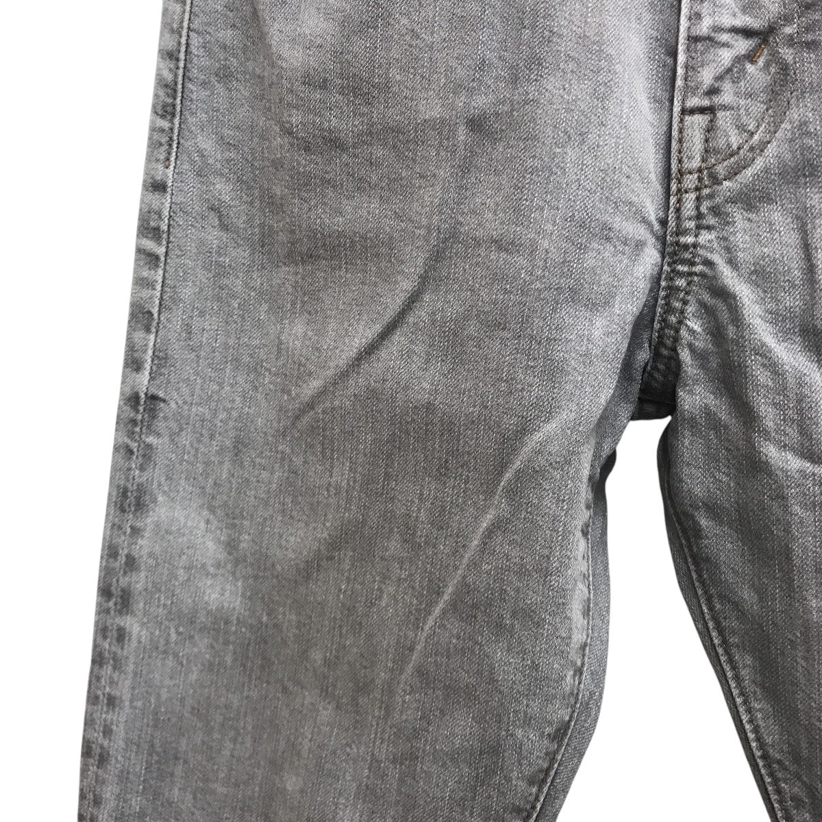 CIOTA スビンコットン11．5ozハイウエストスリムデニムデニムパンツNPTL-5HI-SL-11.5 古着・中古-6枚目のアイテム画像