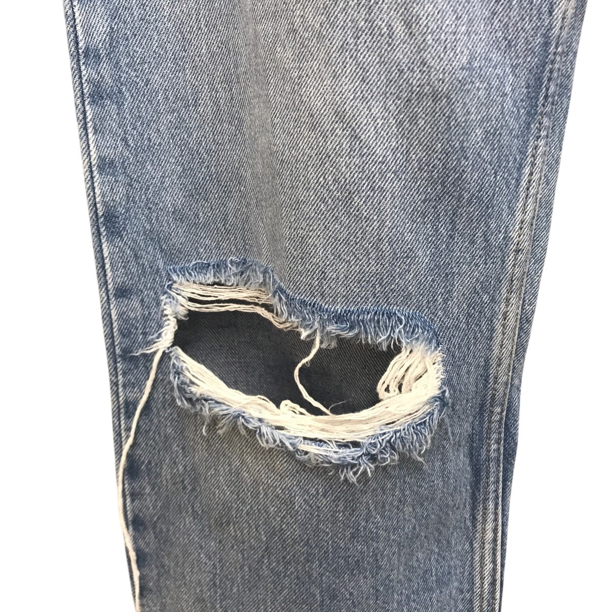 LEVI’S silver Tab 94 BAGGY ミディアムインディゴ DESTRUCTEDデニムパンツA3518-0005 古着・中古-8枚目のアイテム画像