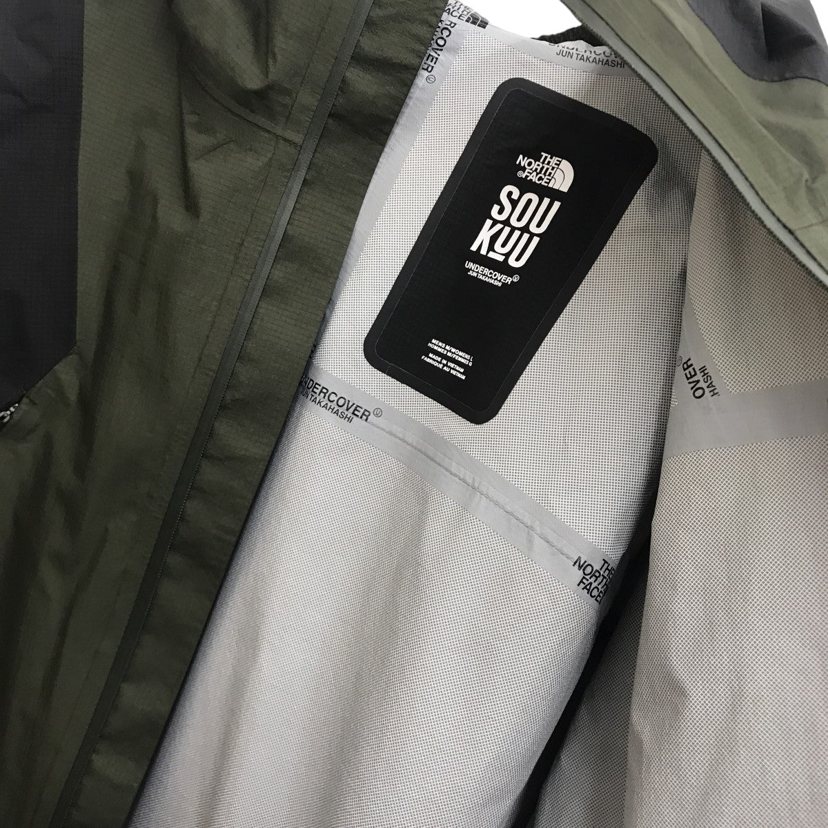THE NORTH FACE×UNDERCOVER 24SSSoukuu Hike Packable Mountain Light Shell JacketマウンテンパーカーNF0A87UE 古着・中古-8枚目のアイテム画像