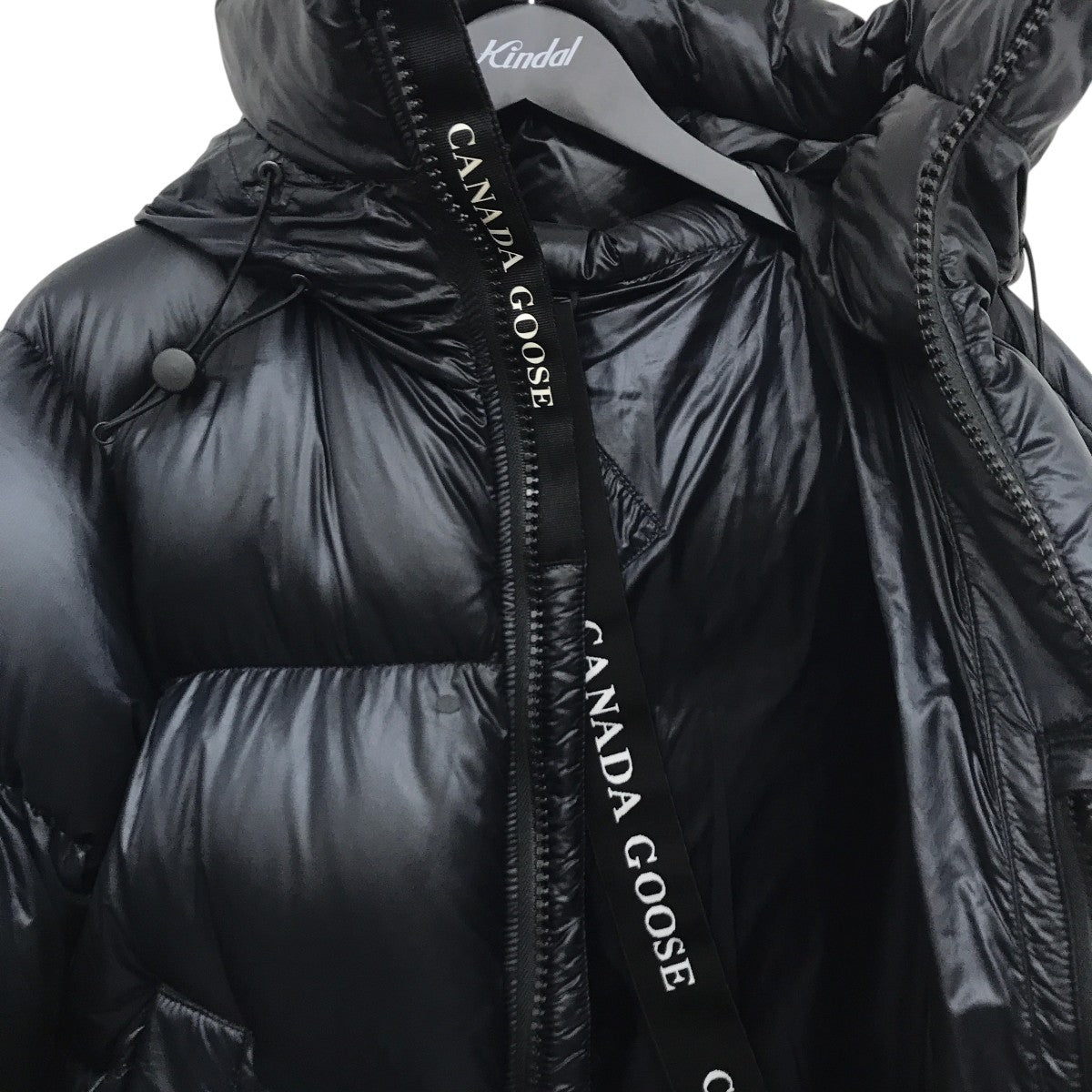 CANADA GOOSE(カナダグース) Crofton Puffer BLACKダウンジャケット