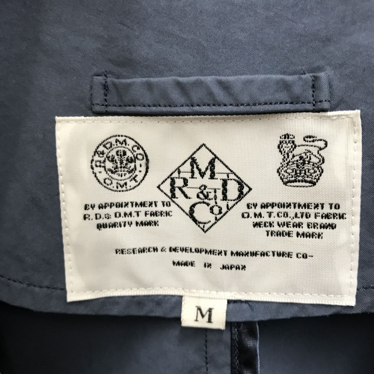 オールドマンズテーラーR&D.M.Co- ガーメントダイコート R & D.M.Co- オールドマンズテーラー ガーメント ダイ ポケット