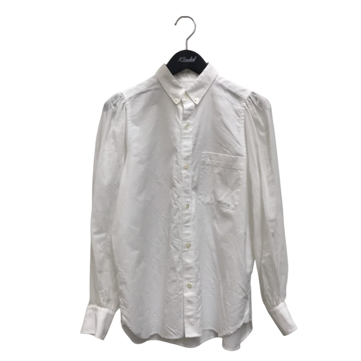 HYKE OXFORD SHEER SLEEVE SHIRTシャツ222-15178 古着・中古-1枚目のアイテム画像