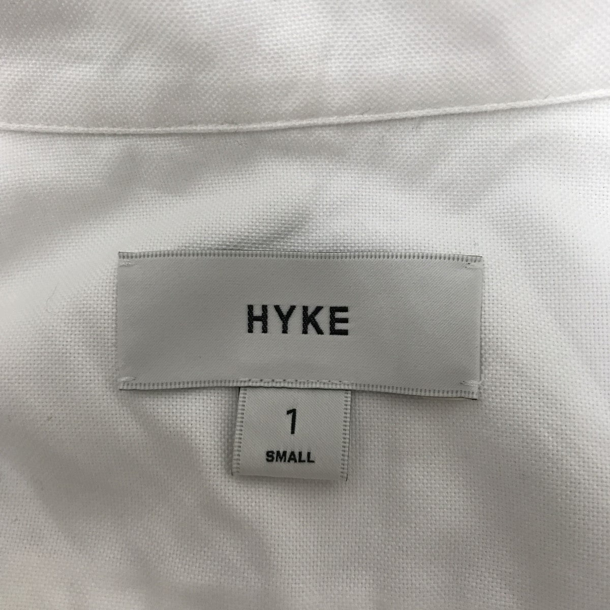 HYKE OXFORD SHEER SLEEVE SHIRTシャツ222-15178 古着・中古-3枚目のアイテム画像