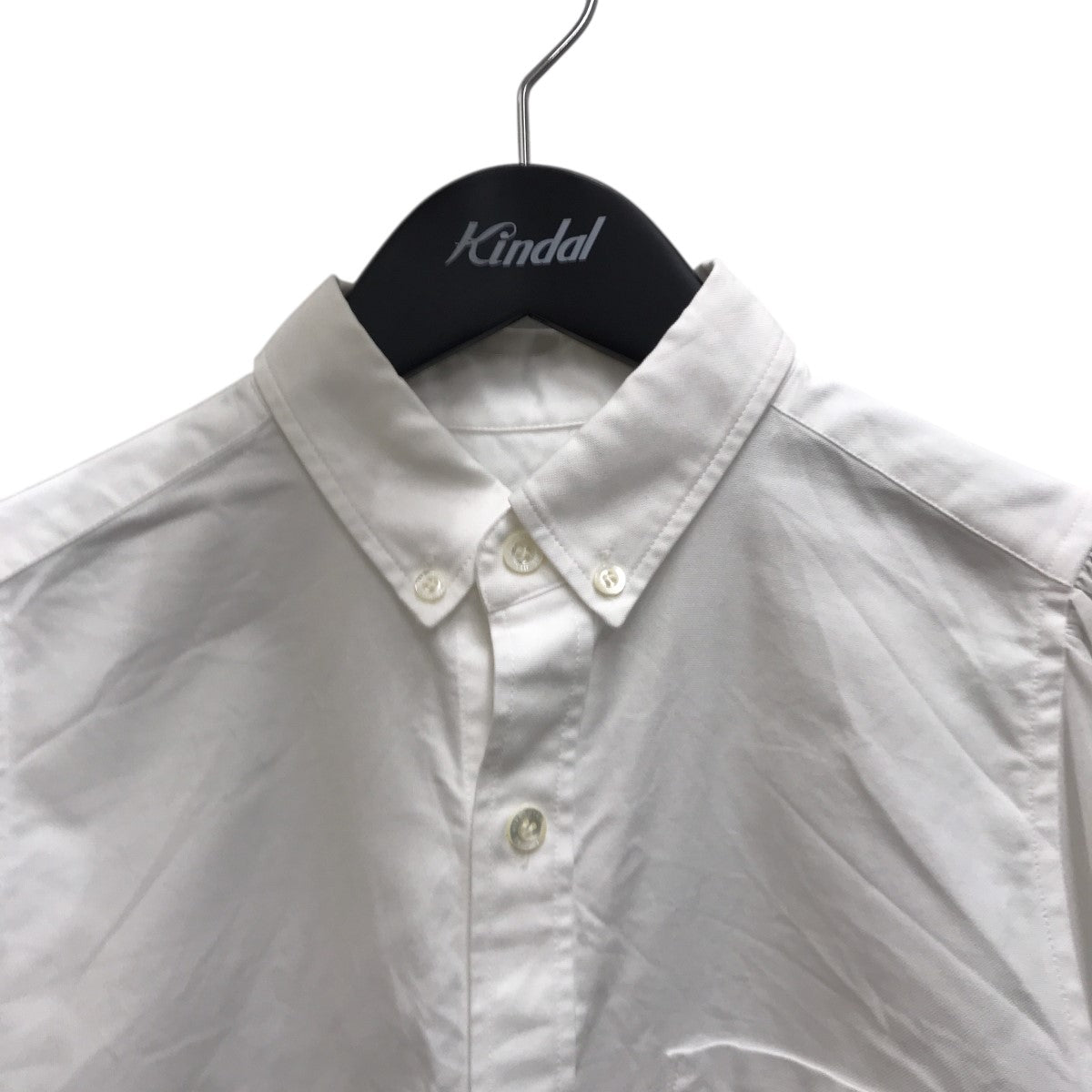 HYKE(ハイク) OXFORD SHEER SLEEVE SHIRTシャツ222-15178 222