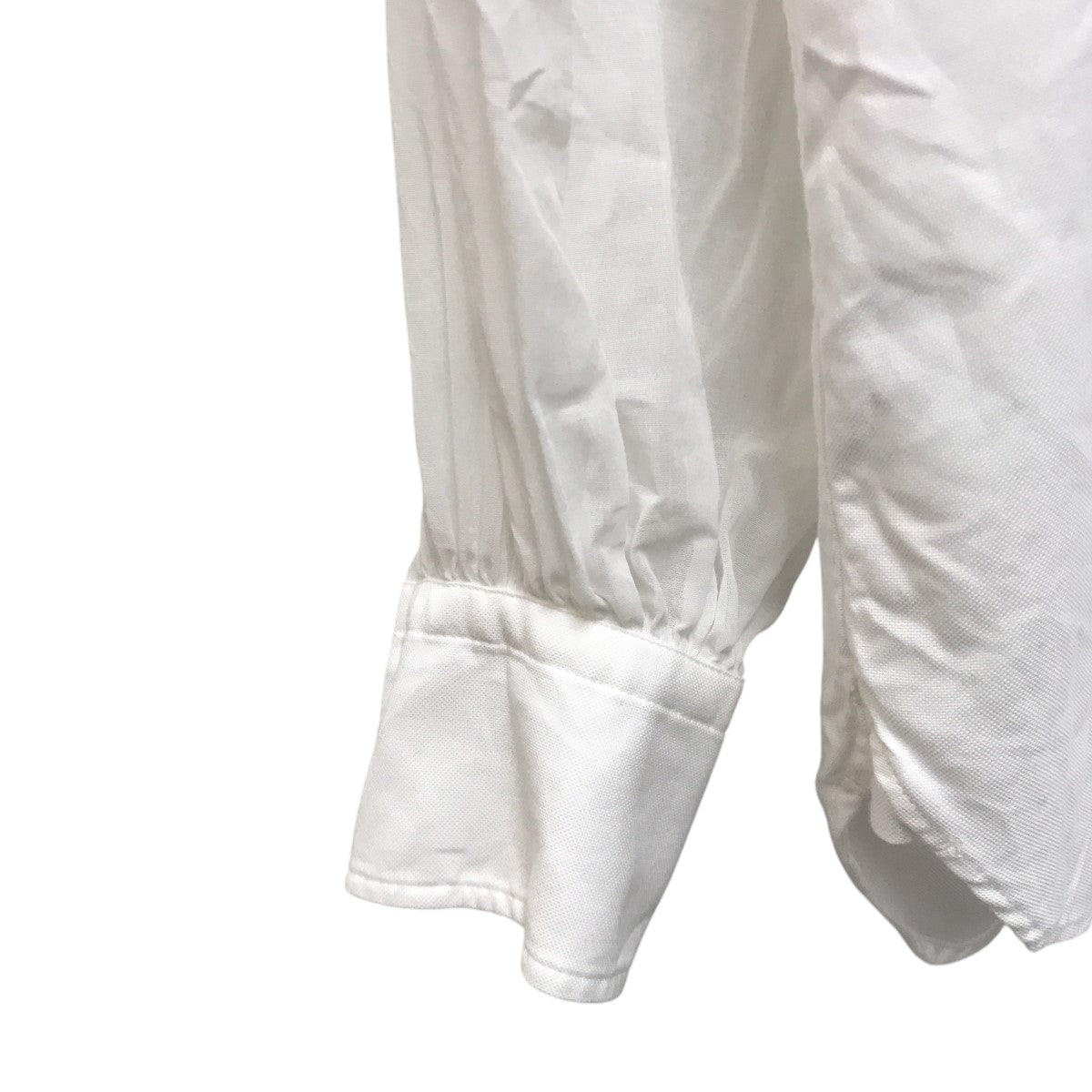 HYKE OXFORD SHEER SLEEVE SHIRTシャツ222-15178 古着・中古-6枚目のアイテム画像