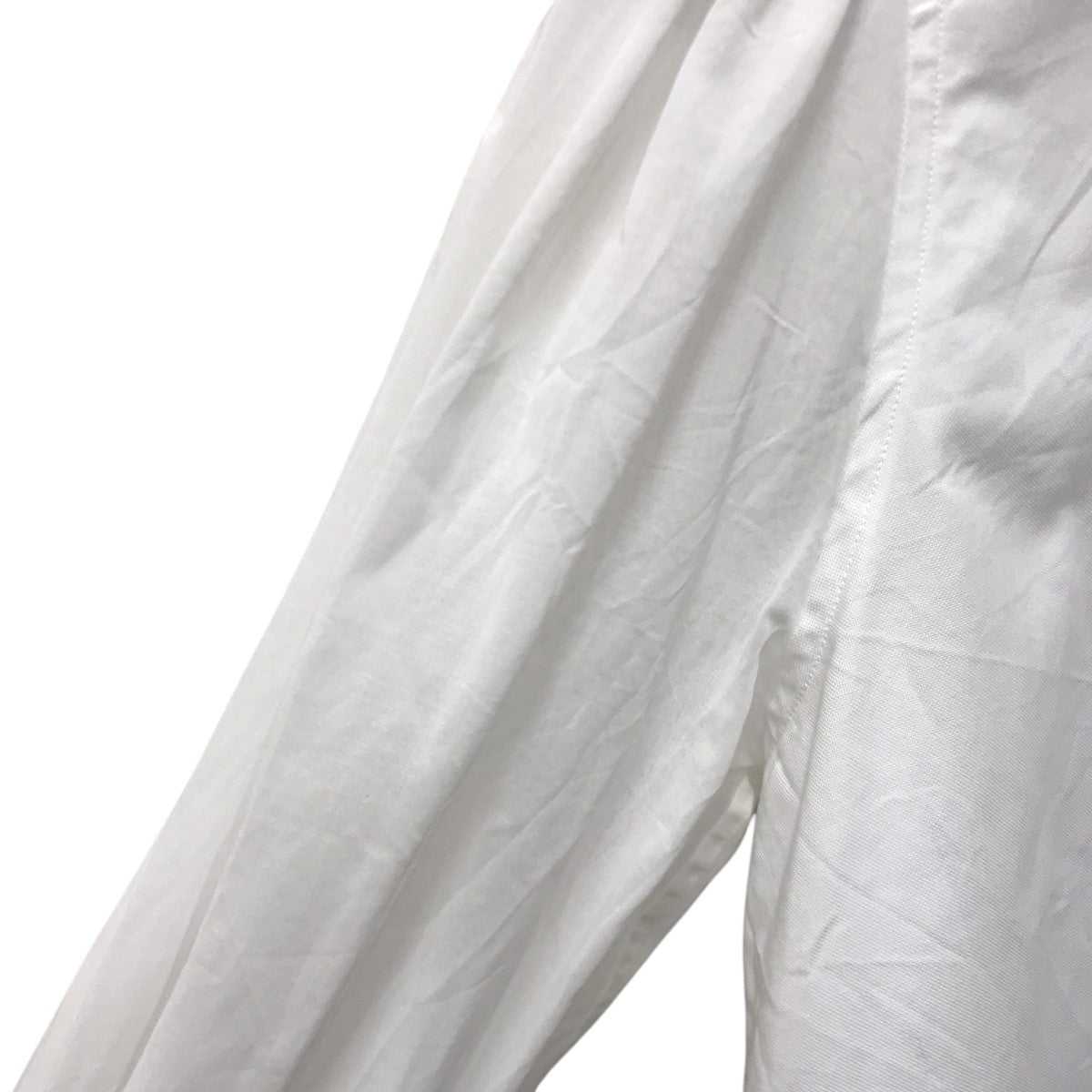 ハイク HYKE OXFORD SHEER SLEEVE SHIRT シャツ 222-15178 ホワイト サイズ：1 HYKE(ハイク) 長袖シャツ141-15015 141-15015 ホワイト サイズ 1