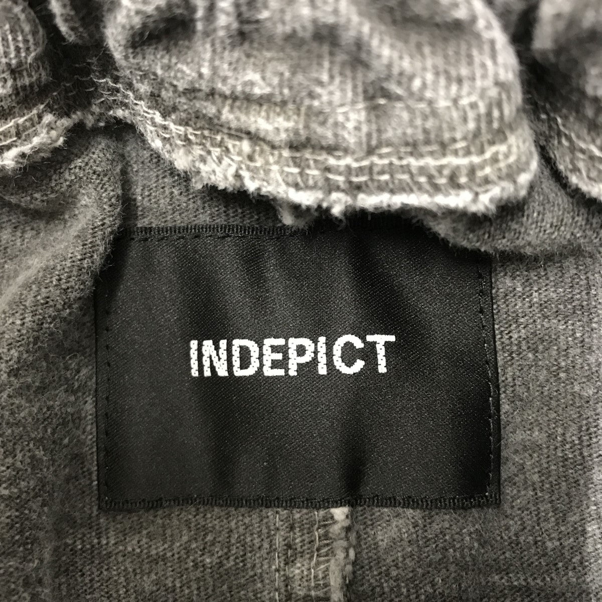 INDEPICT スウェットパンツ INDEPICT(インディピクト) スウェットパンツ ライトグレー