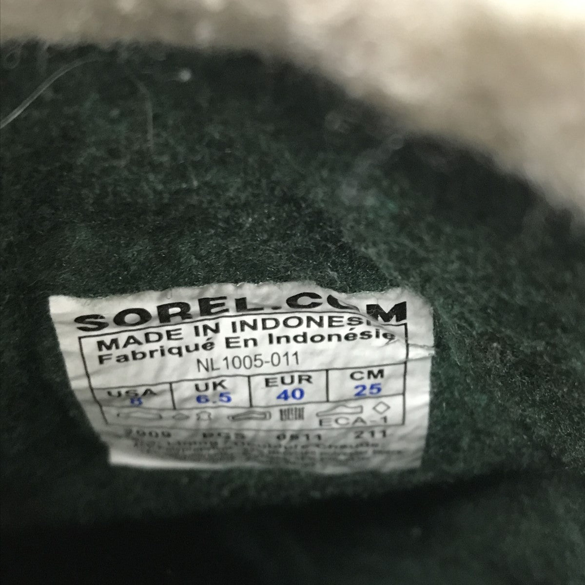 ブラック スノーブーツブーツNL1005-011