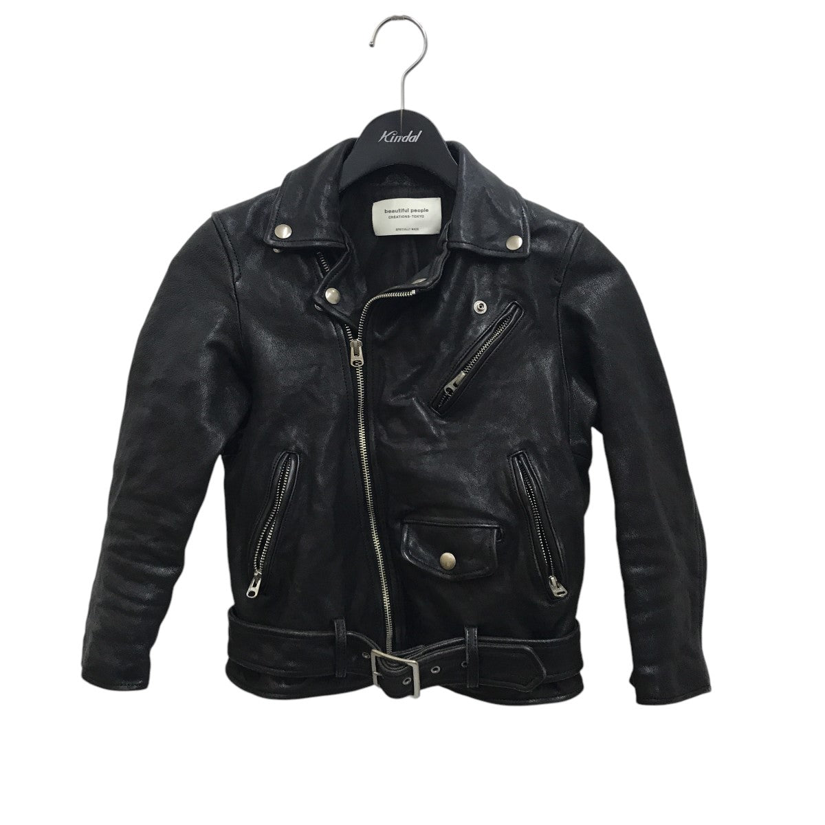 beautiful people shrink leather riders jacketレザージャケット1735402401 古着・中古-1枚目のアイテム画像