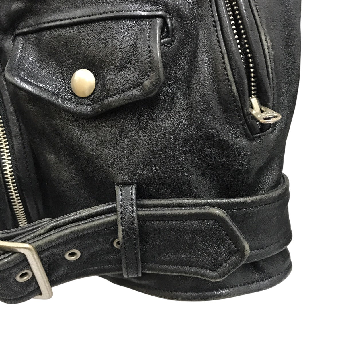 beautiful people shrink leather riders jacketレザージャケット1735402401 古着・中古-5枚目のアイテム画像