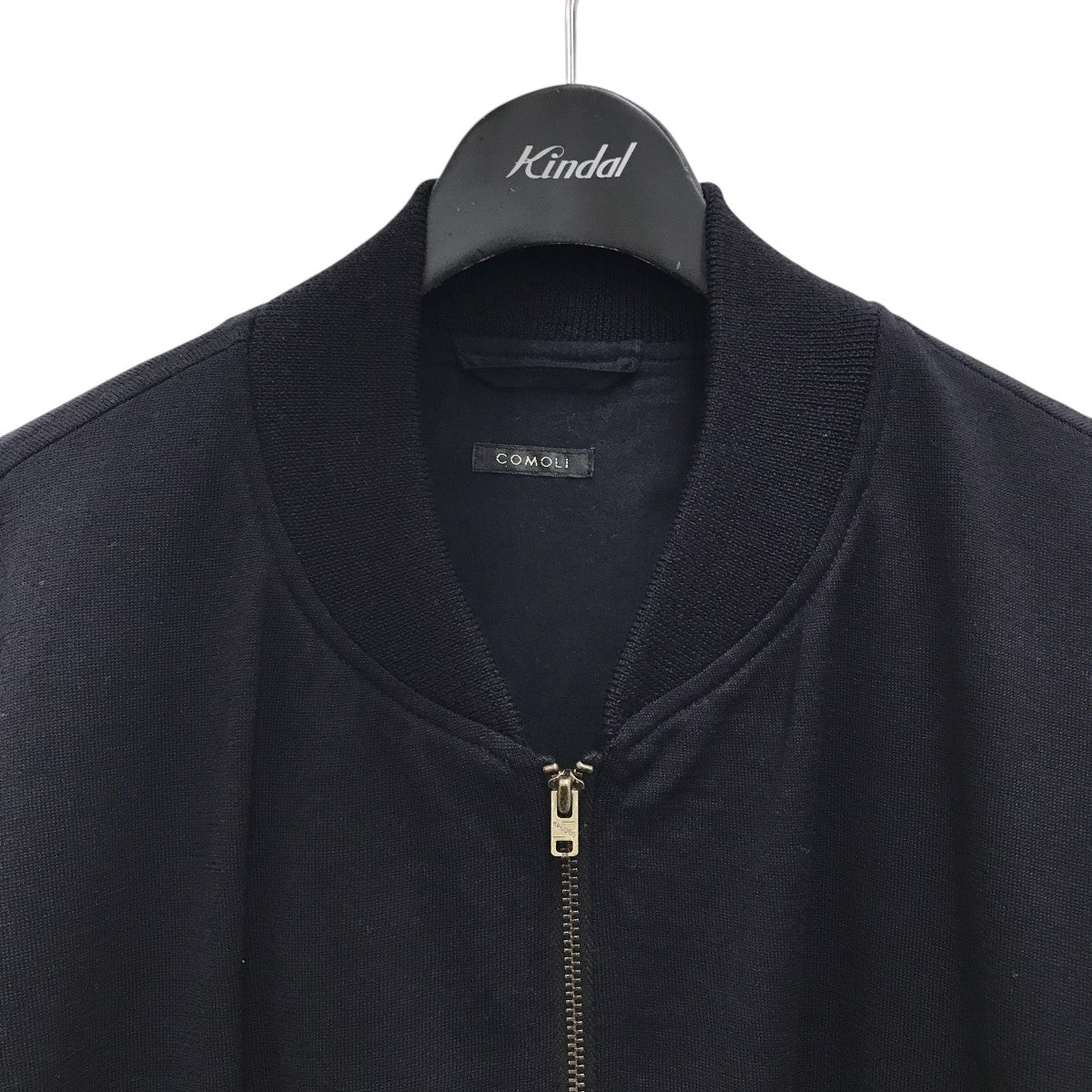 COMOLI 24AWニットジップブルゾンA03-06026 古着・中古-5枚目のアイテム画像