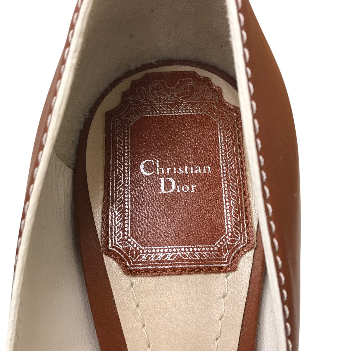 Christian Dior クリスチャンディオール ブラウン パンプス Christian Dior(クリスチャンディオール) ヒールパンプス