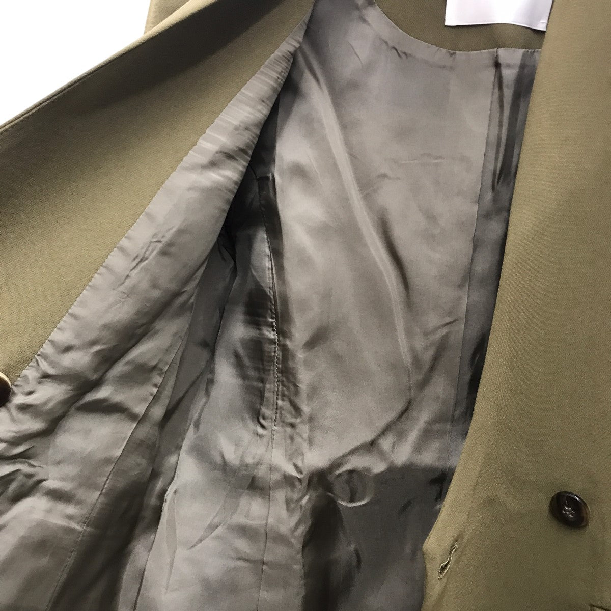 Collarless Double Breasted Suit JacketジャケットMM22PF-JK733