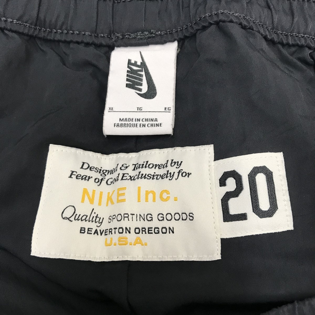 NIKE×FEAR OF GOD Basketball ShortsショートパンツCU4690-010