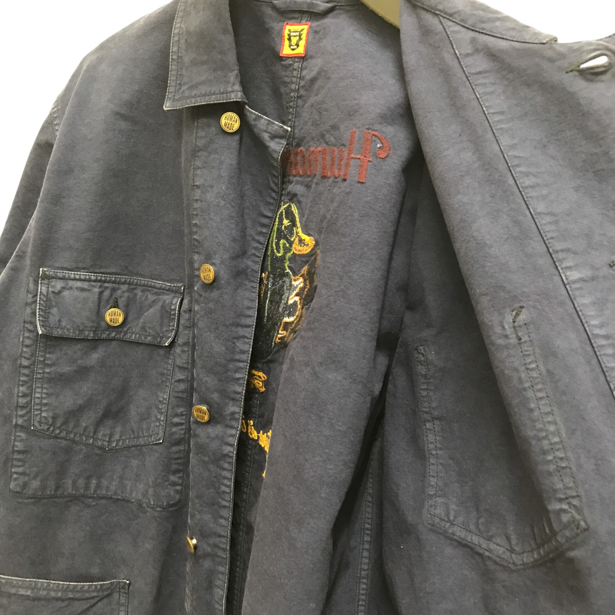 HUMAN MADE(ヒューマンメード) GARMENT DYED COVERALL JACKET