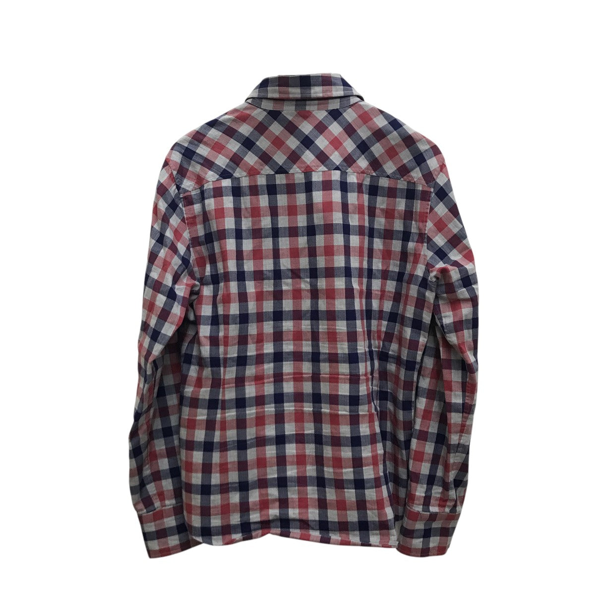 Vivienne Westwood MAN チェック　ギャザースリーブシャツ USED】 Vivienne Westwood MAN チェックシャツ / 44 / メンズS