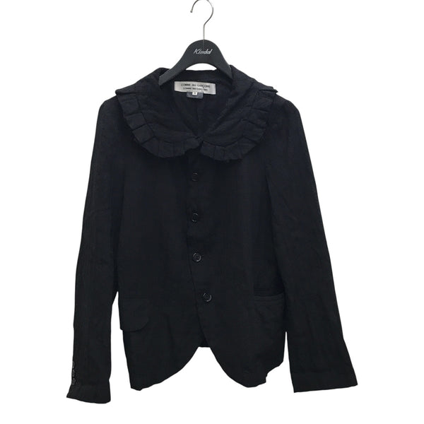 プミラ様用【BLACKコムデギャルソン】丸襟フリルジャケット プミラ様用【BLACKコムデギャルソン】丸襟フリルジャケット