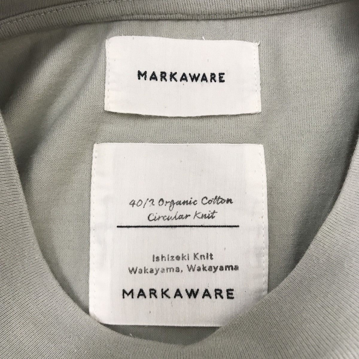 MARKAWARE BOX Tee LロングスリーブカットソーA22A-08CS02C 古着・中古-3枚目のアイテム画像
