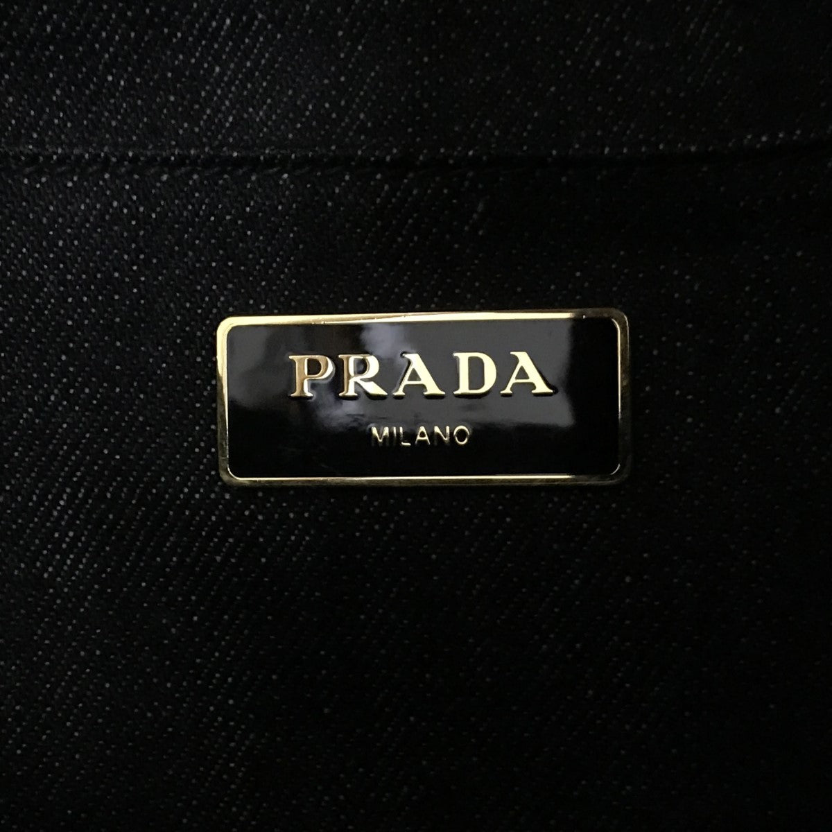 PRADA NERO カナパ トートバッグ2WAYショルダーバッグB2642B 古着・中古-6枚目のアイテム画像