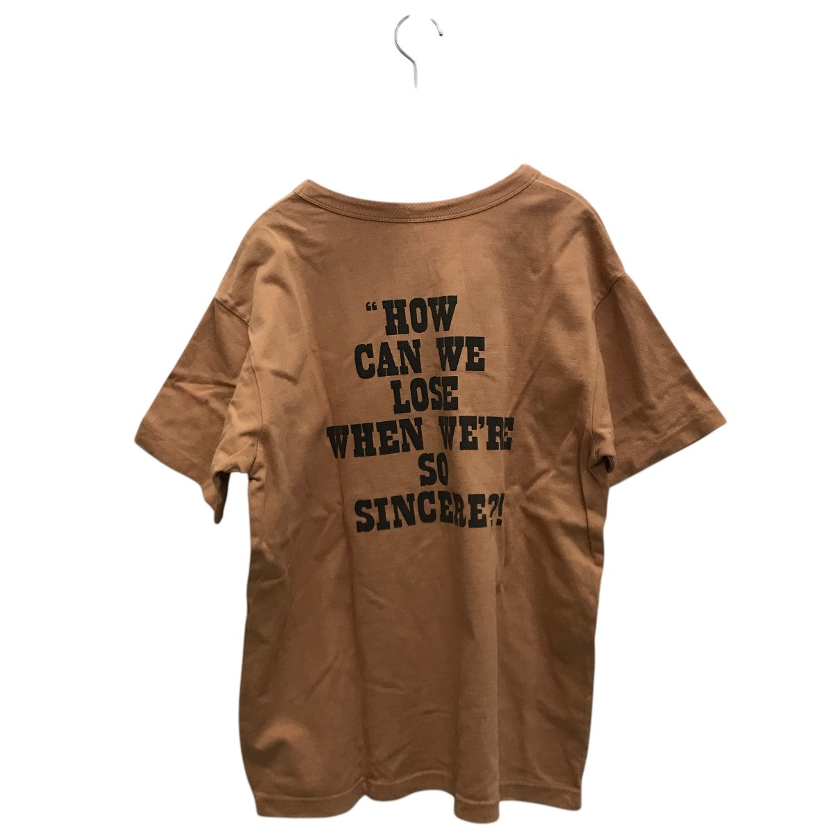 SPRUCE×VINTAGE PEANUTS チャーリーブラウンTシャツ ベージュ