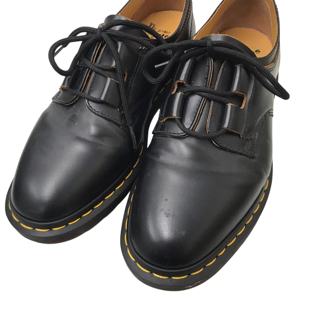 Dr. Martens 黒白レザーシューズ Dr.Martens／ドクターマーチン - 海外限定 日本未発売 希少