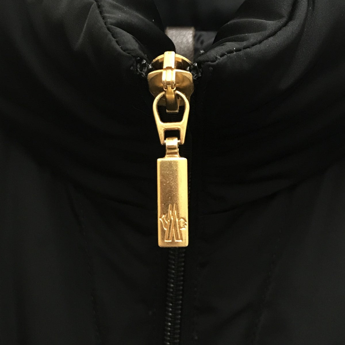 【ともち】MONCLER　最高級茶タグ モンタナ ダウンコート ベルト MONCLER(モンクレール) 茶タグ MARTINAダウンコート ブラック サイズ 1