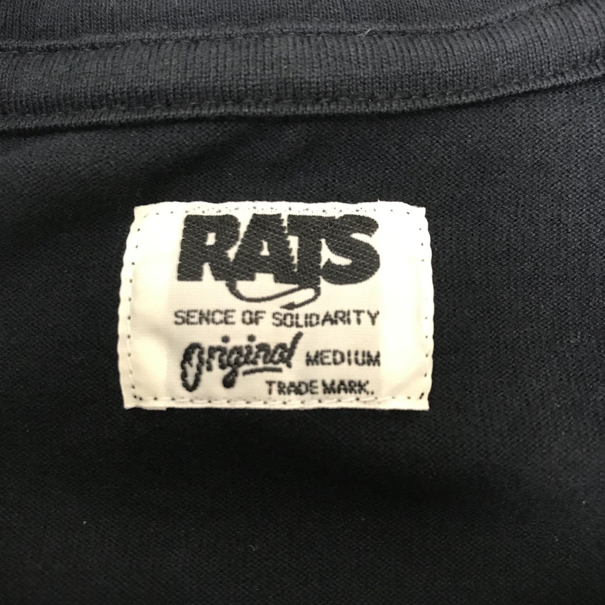 RATS(ラッツ) ラットマンTシャツ25SPT-0501 25SPT-0501 ブラック